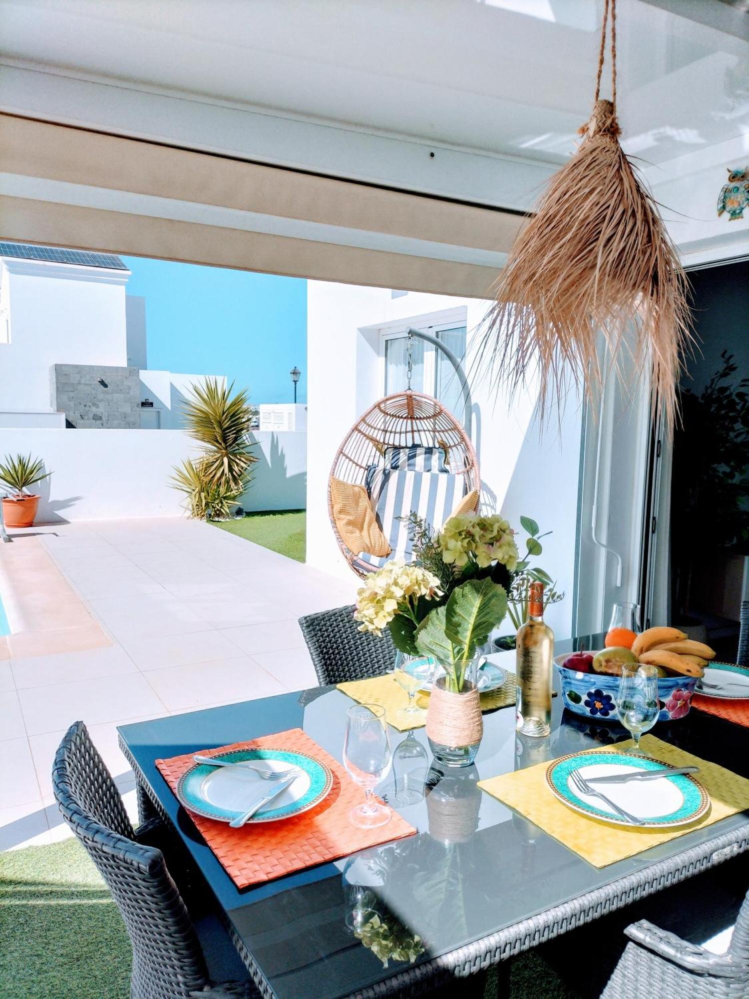 Lovely Villa Agua & Fuego,Heated Pool Плая Бланка Екстериор снимка